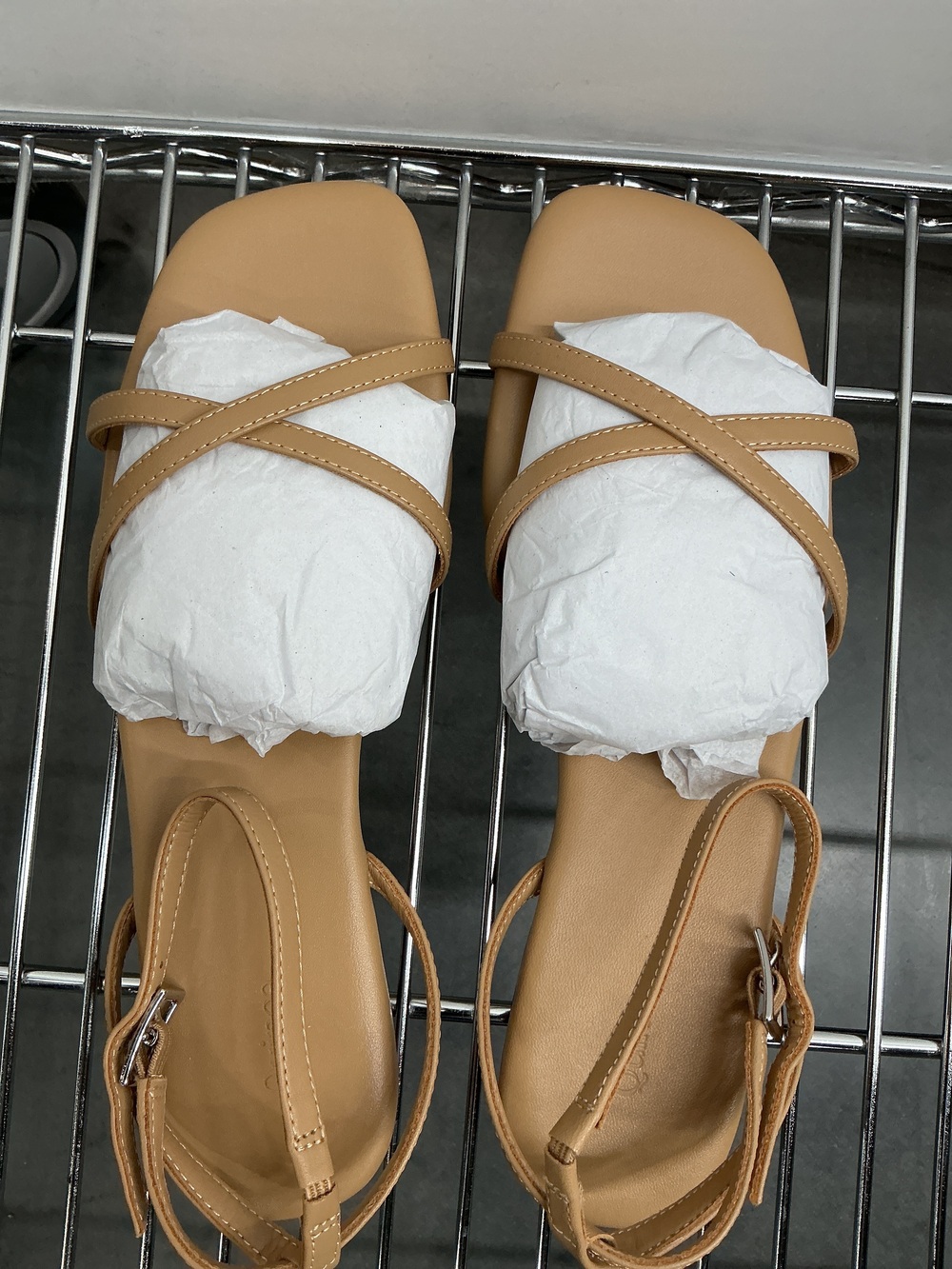 Italian Leather Ankle Strap Sandal